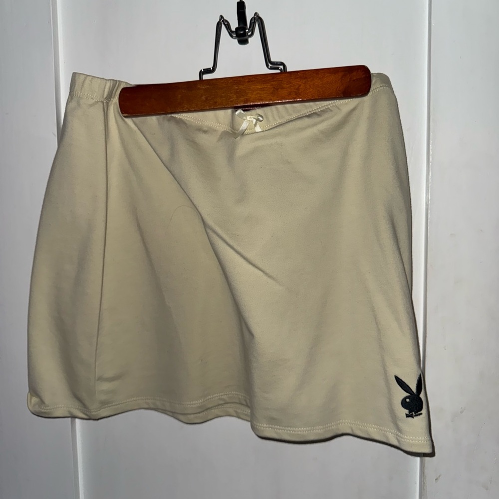 PLAYBOY for PacSun Mini Tennis Skirt with Embroidered Logo sz Small